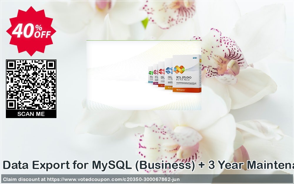 EMS Data Export for MySQL, Business + 3 Year Maintenance Coupon, discount Coupon code EMS Data Export for MySQL (Business) + 3 Year Maintenance. Promotion: EMS Data Export for MySQL (Business) + 3 Year Maintenance Exclusive offer 
