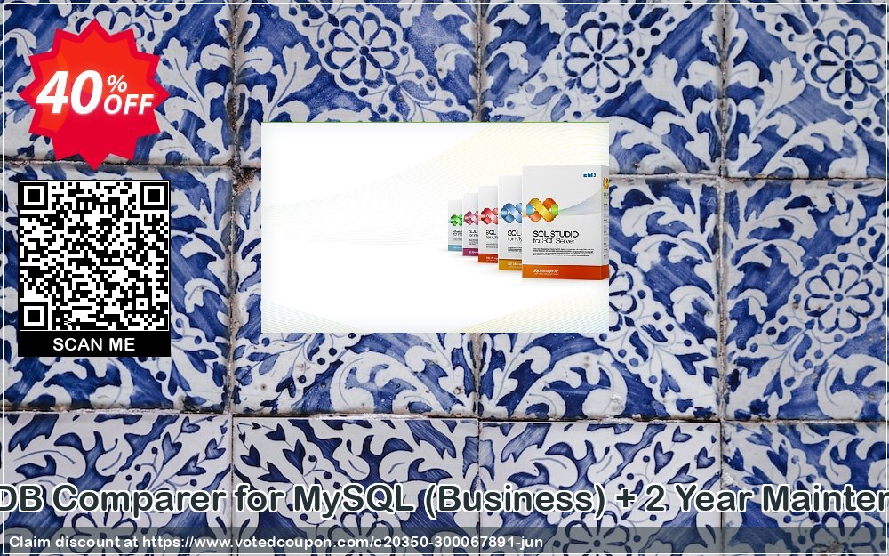 EMS DB Comparer for MySQL, Business + 2 Year Maintenance Coupon Code Jun 2024, 40% OFF - VotedCoupon