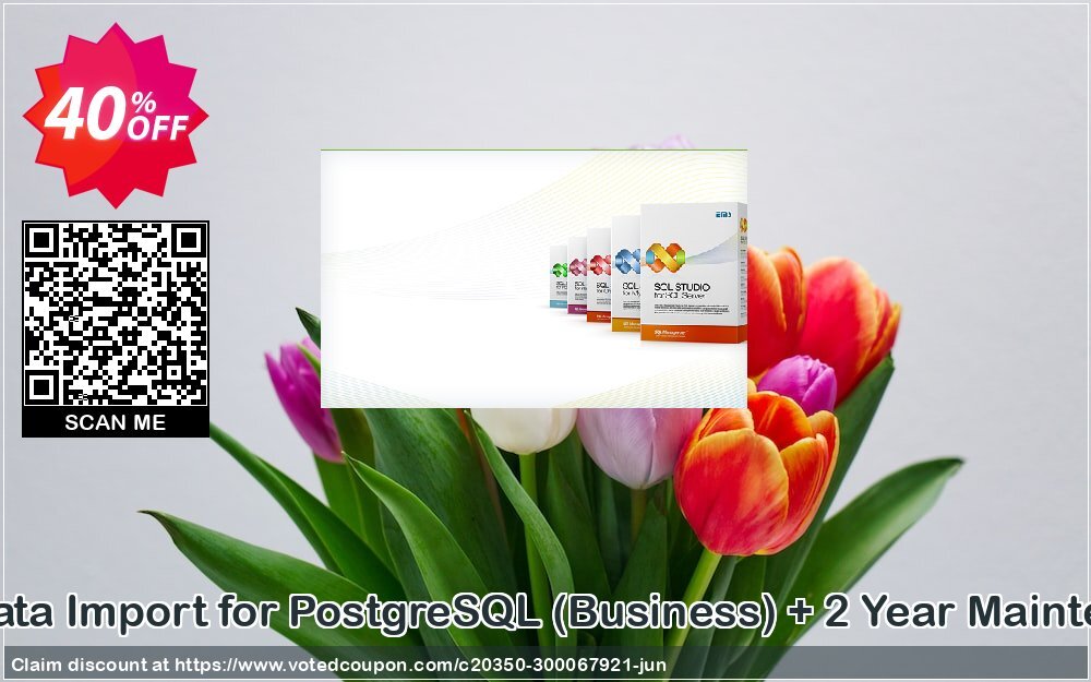 EMS Data Import for PostgreSQL, Business + 2 Year Maintenance Coupon, discount Coupon code EMS Data Import for PostgreSQL (Business) + 2 Year Maintenance. Promotion: EMS Data Import for PostgreSQL (Business) + 2 Year Maintenance Exclusive offer 