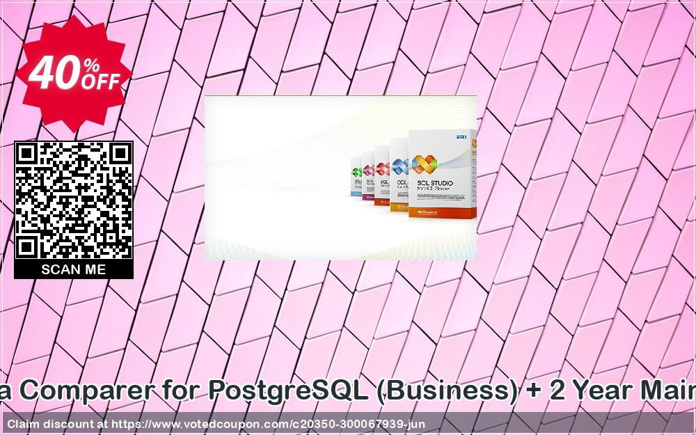 EMS Data Comparer for PostgreSQL, Business + 2 Year Maintenance Coupon, discount Coupon code EMS Data Comparer for PostgreSQL (Business) + 2 Year Maintenance. Promotion: EMS Data Comparer for PostgreSQL (Business) + 2 Year Maintenance Exclusive offer 