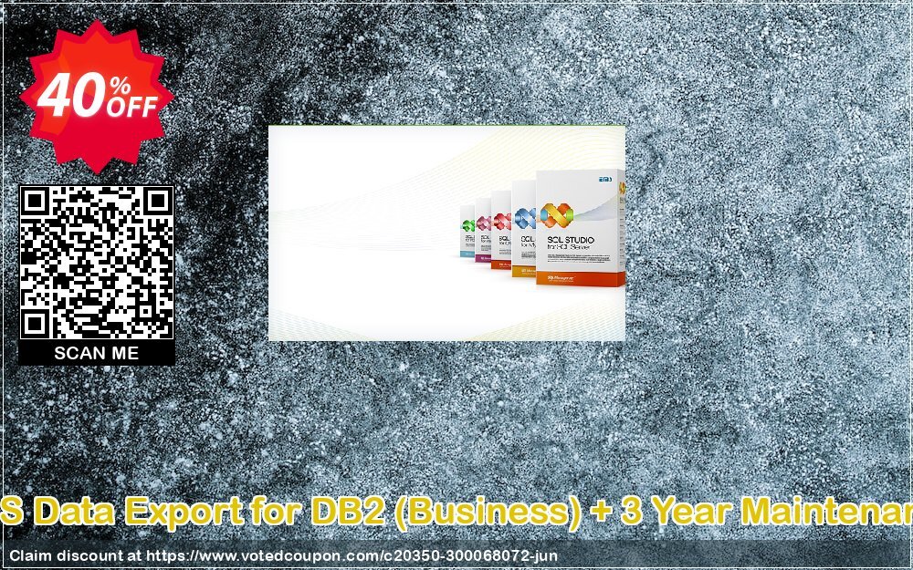 EMS Data Export for DB2, Business + 3 Year Maintenance Coupon, discount Coupon code EMS Data Export for DB2 (Business) + 3 Year Maintenance. Promotion: EMS Data Export for DB2 (Business) + 3 Year Maintenance Exclusive offer 