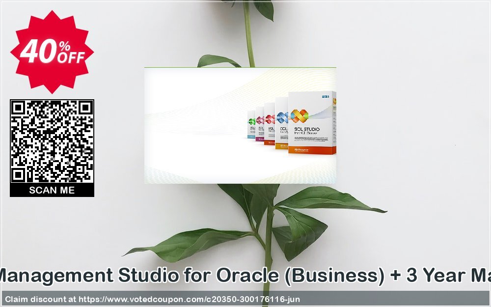EMS SQL Management Studio for Oracle, Business + 3 Year Maintenance Coupon Code Jun 2024, 40% OFF - VotedCoupon