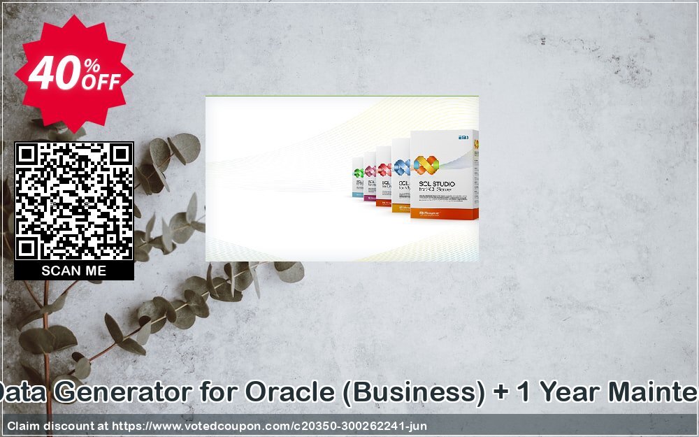 EMS Data Generator for Oracle, Business + Yearly Maintenance Coupon Code Jun 2024, 40% OFF - VotedCoupon