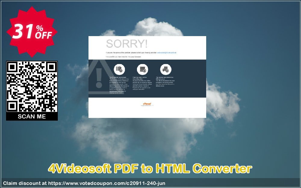 4Videosoft PDF to HTML Converter