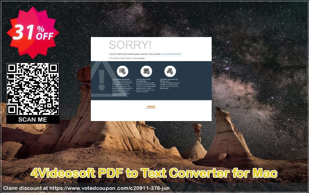 4Videosoft PDF to Text Converter for MAC Coupon, discount 4Videosoft coupon (20911). Promotion: 
