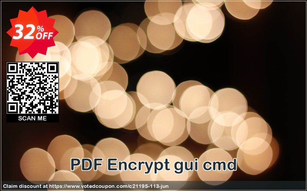 PDF Encrypt gui cmd