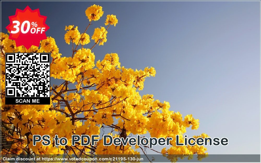 PS to PDF Developer Plan Coupon, discount all to all. Promotion: 