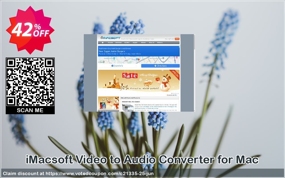 iMACsoft Video to Audio Converter for MAC