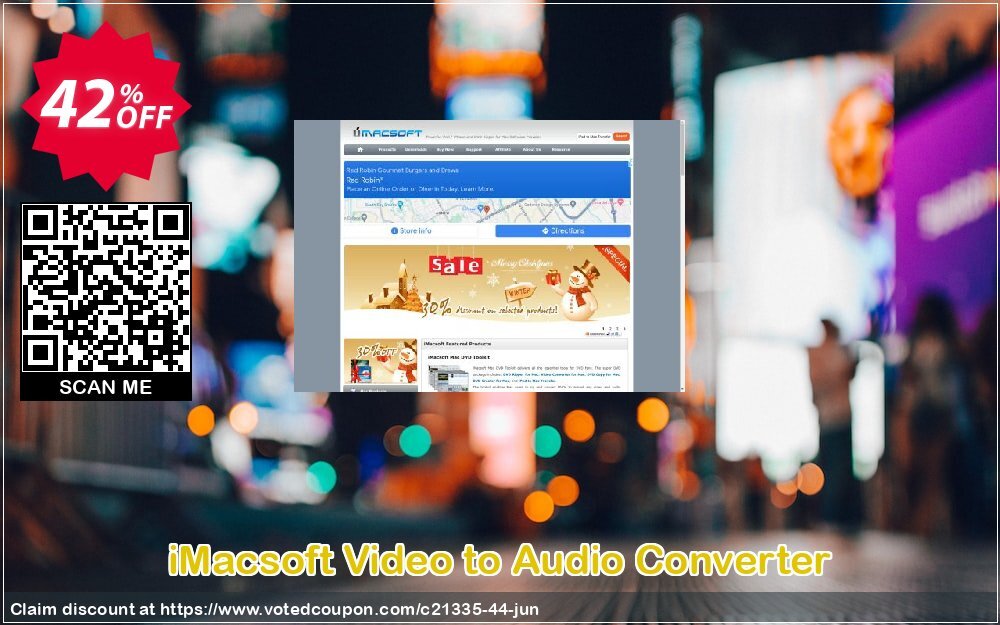 iMACsoft Video to Audio Converter
