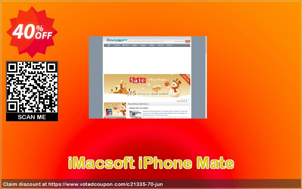 iMACsoft iPhone Mate Coupon Code Jun 2024, 40% OFF - VotedCoupon