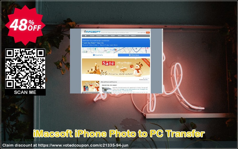 iMACsoft iPhone Photo to PC Transfer Coupon Code Jun 2024, 48% OFF - VotedCoupon