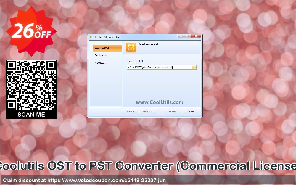 Coolutils OST to PST Converter, Commercial Plan  Coupon, discount 15% OFF Coolutils OST to PST Converter, verified. Promotion: Dreaded discounts code of Coolutils OST to PST Converter, tested & approved