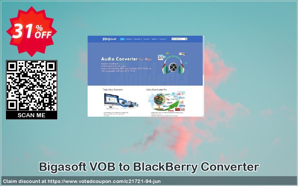 Bigasoft VOB to BlackBerry Converter Coupon Code Jun 2024, 31% OFF - VotedCoupon