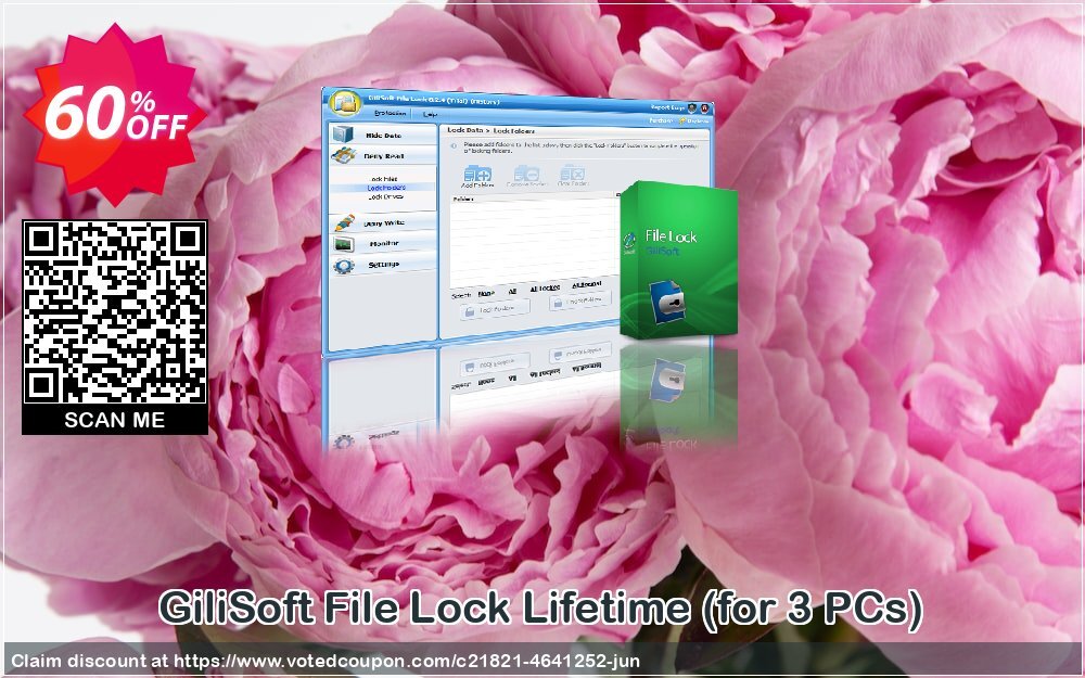 GiliSoft File Lock Lifetime, for 3 PCs  Coupon Code Jun 2024, 60% OFF - VotedCoupon