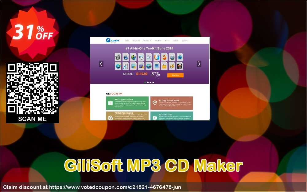 GiliSoft MP3 CD Maker Coupon Code Jun 2024, 31% OFF - VotedCoupon
