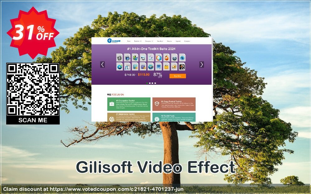 Gilisoft Video Effect Coupon Code Jun 2024, 31% OFF - VotedCoupon