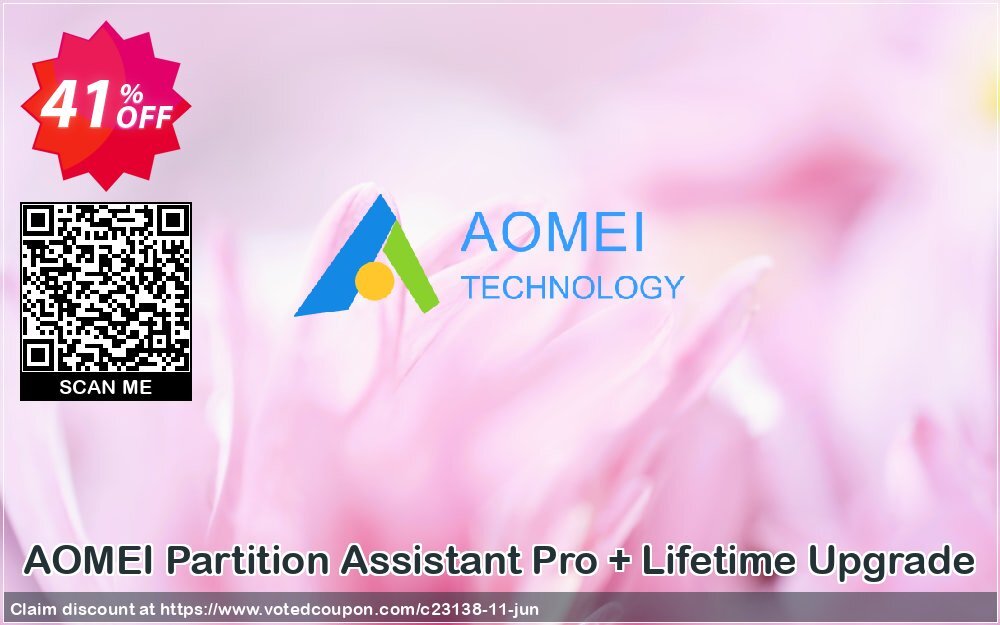 AOMEI Partition Assistant Pro + Lifetime Upgrade