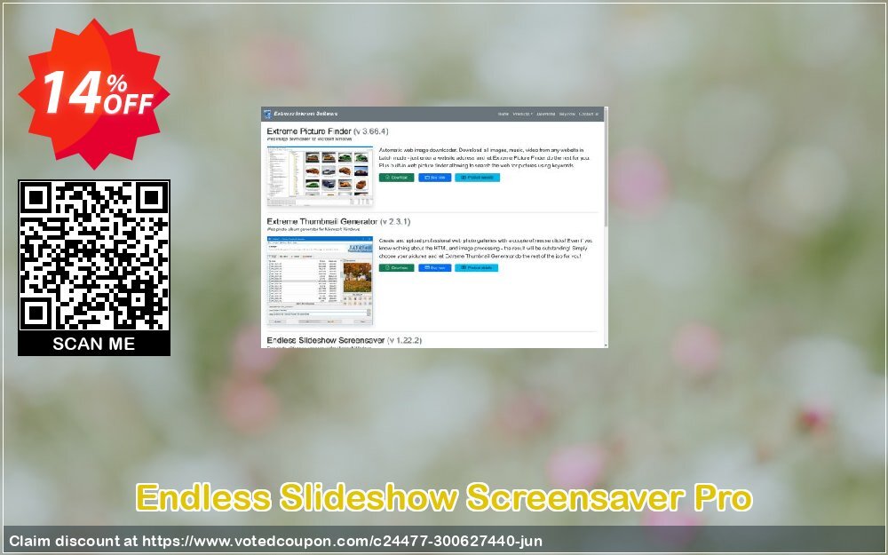 Endless Slideshow Screensaver Pro