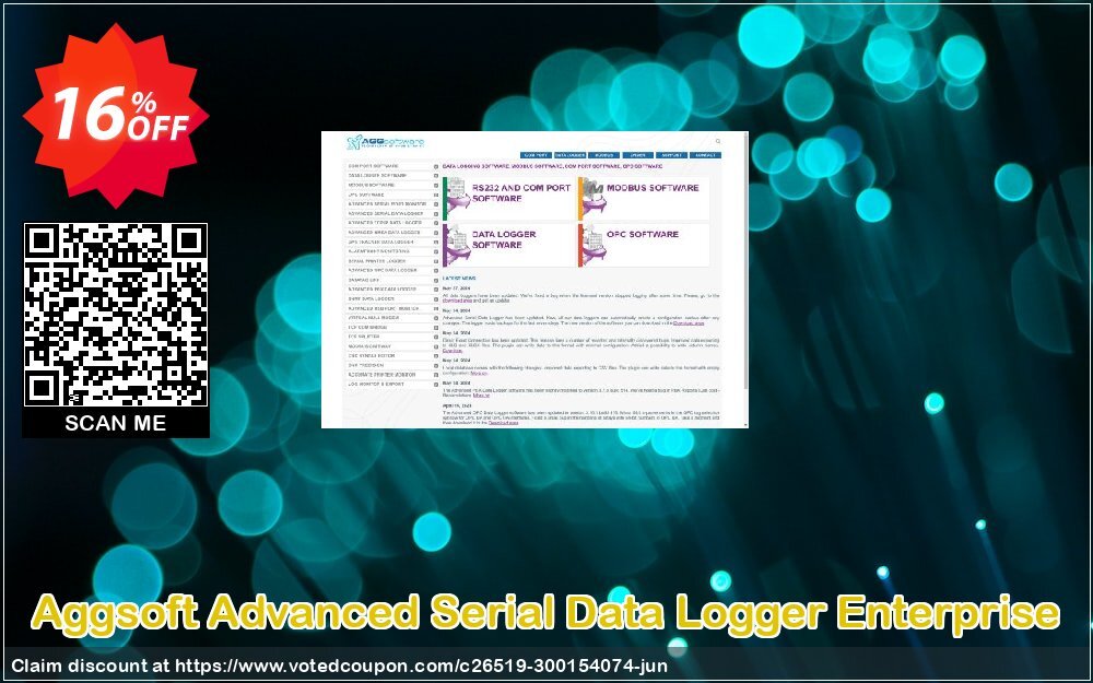 Aggsoft Advanced Serial Data Logger Enterprise Coupon, discount Promotion code Advanced Serial Data Logger Enterprise. Promotion: Offer discount for Advanced Serial Data Logger Enterprise special 