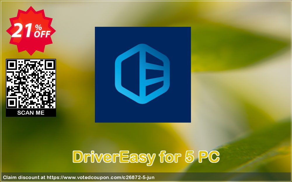 DriverEasy for 5 PC Coupon, discount Driver Easy 20% Coupon. Promotion: DriverEasy promo code