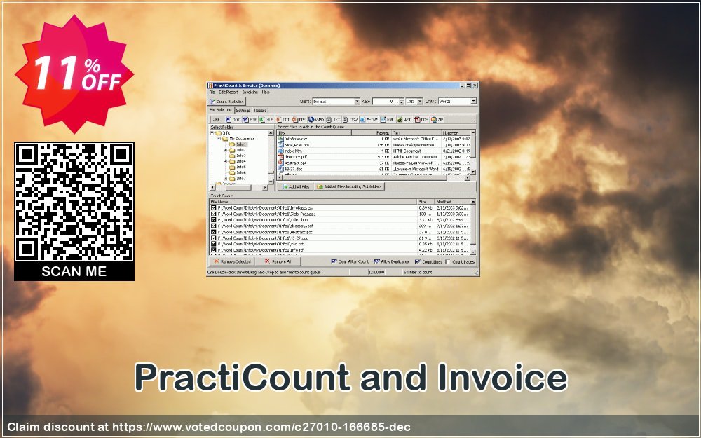 PractiCount and Invoice Coupon, discount Coupon code PractiCount and Invoice (Standard Edition). Promotion: PractiCount and Invoice (Standard Edition) offer from Practiline