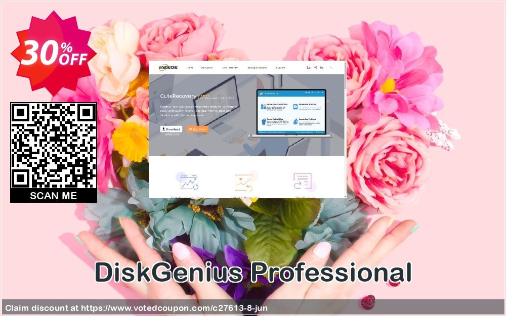 DiskGenius Professional Coupon, discount 30%off P. Promotion: One sale OFF