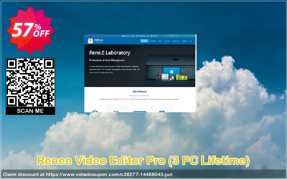 Renee Video Editor Pro, 3 PC Lifetime  Coupon, discount Renee Video Editor Pro - 3 PC LifeTime Dreaded promotions code 2024. Promotion: Dreaded promotions code of Renee Video Editor Pro - 3 PC LifeTime 2024