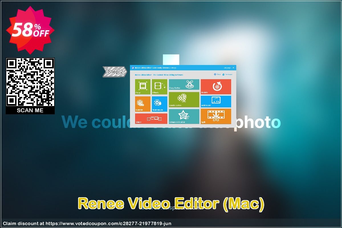 Renee Video Editor, MAC  Coupon, discount 58% OFF Renee Video Editor (Mac) Dec 2024. Promotion: Dreaded offer code of Renee Video Editor (Mac), tested in December 2024