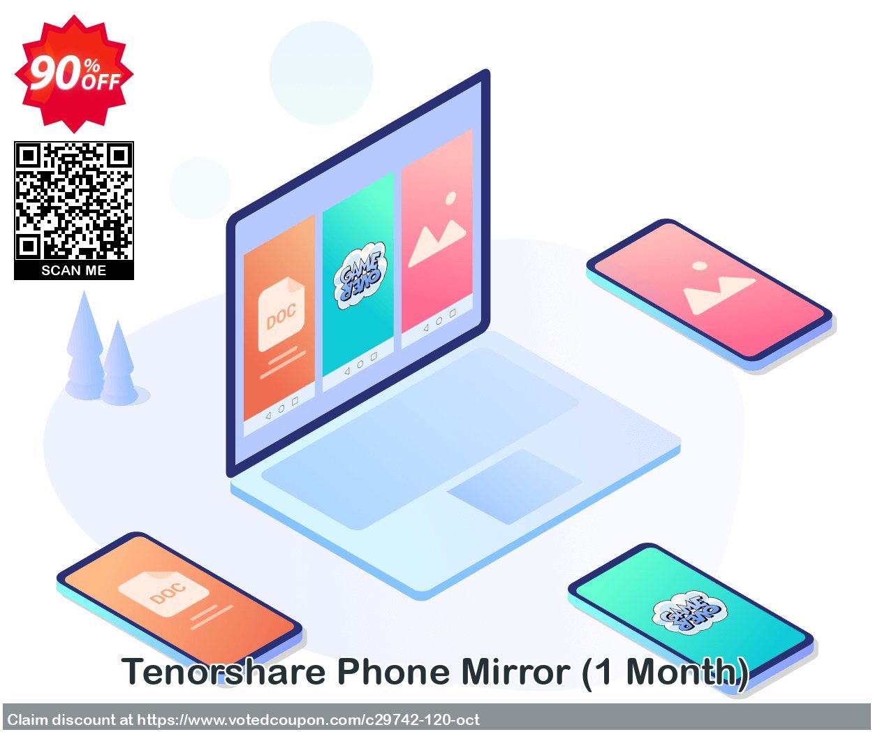 Tenorshare Phone Mirror, Monthly 