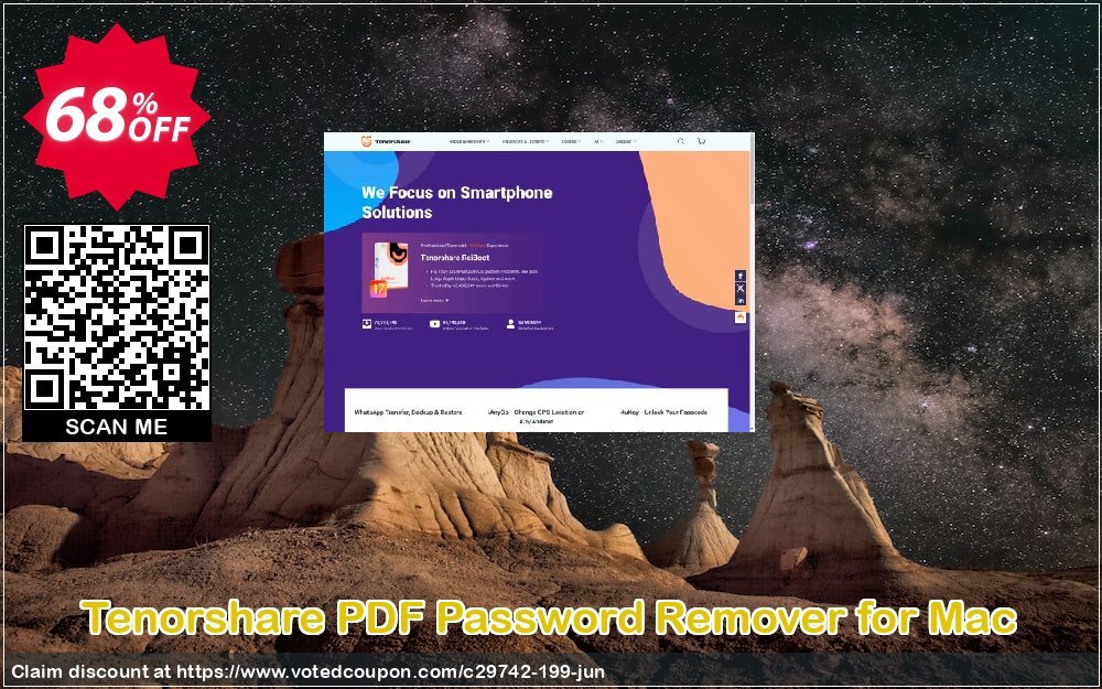 Tenorshare PDF Password Remover for MAC Coupon, discount 68% OFF Tenorshare PDF Password Remover for Mac, verified. Promotion: Stunning promo code of Tenorshare PDF Password Remover for Mac, tested & approved