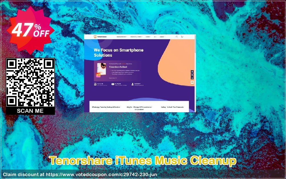 Tenorshare iTunes Music Cleanup Coupon Code Jun 2024, 47% OFF - VotedCoupon