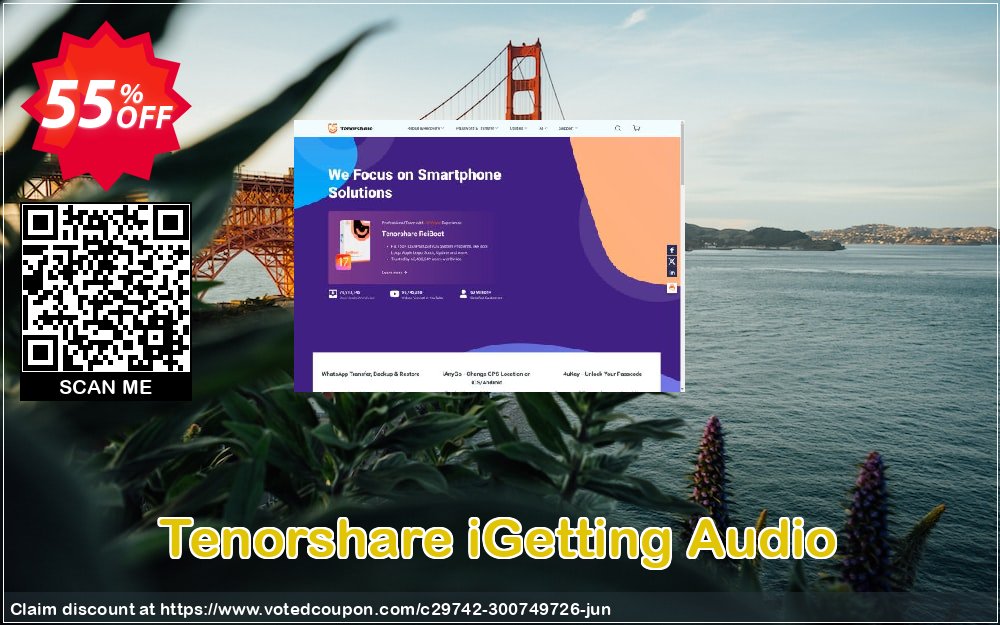 Tenorshare iGetting Audio Coupon, discount Lifetime Free Updates. Promotion: 30-Day Money-Back Guarantee
