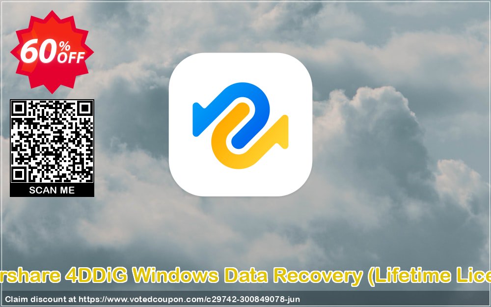 Tenorshare 4DDiG WINDOWS Data Recovery, Lifetime Plan  Coupon, discount 60% OFF Tenorshare 4DDiG Windows Data Recovery (Lifetime License), verified. Promotion: Stunning promo code of Tenorshare 4DDiG Windows Data Recovery (Lifetime License), tested & approved