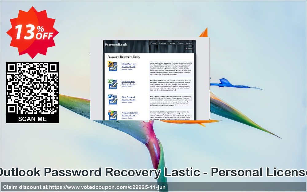 Outlook Password Recovery Lastic - Personal Plan Coupon, discount passwordlastic discount (29925). Promotion: Passwordlastic coupon discount (29925)