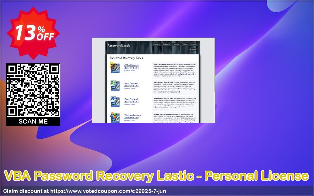 VBA Password Recovery Lastic - Personal Plan Coupon, discount passwordlastic discount (29925). Promotion: Passwordlastic coupon discount (29925)