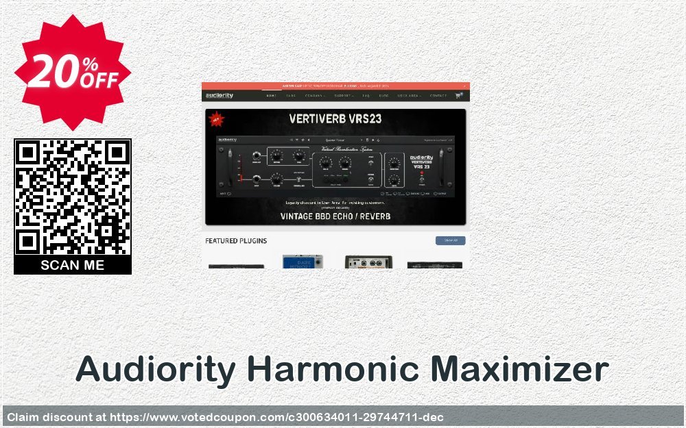 Audiority Harmonic Maximizer Coupon, discount Audiority Harmonic Maximizer Big promotions code 2024. Promotion: Big promotions code of Audiority Harmonic Maximizer 2024