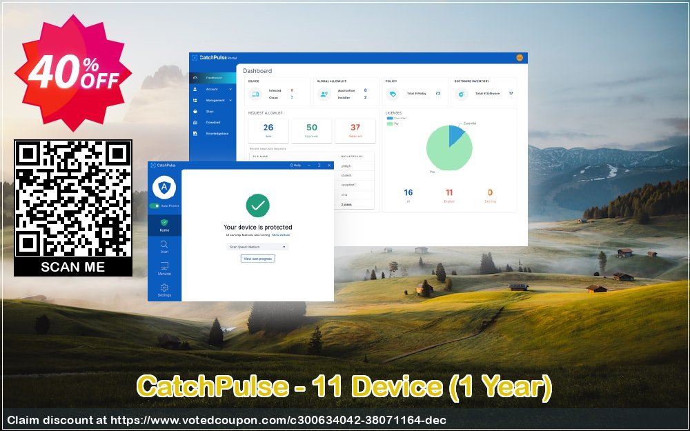 CatchPulse - 11 Device, Yearly  Coupon Code Jun 2024, 40% OFF - VotedCoupon