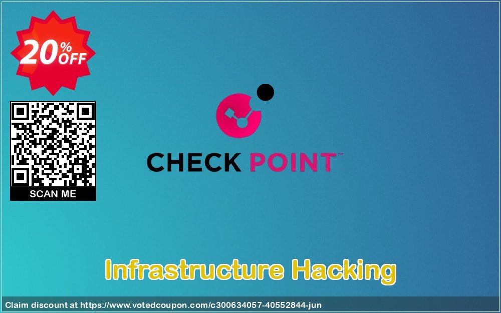 Infrastructure Hacking Coupon Code Jun 2024, 20% OFF - VotedCoupon
