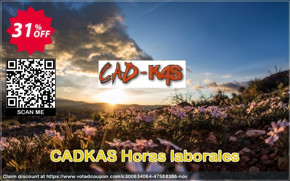 CADKAS Horas laborales Coupon Code Nov 2024, 31% OFF - VotedCoupon