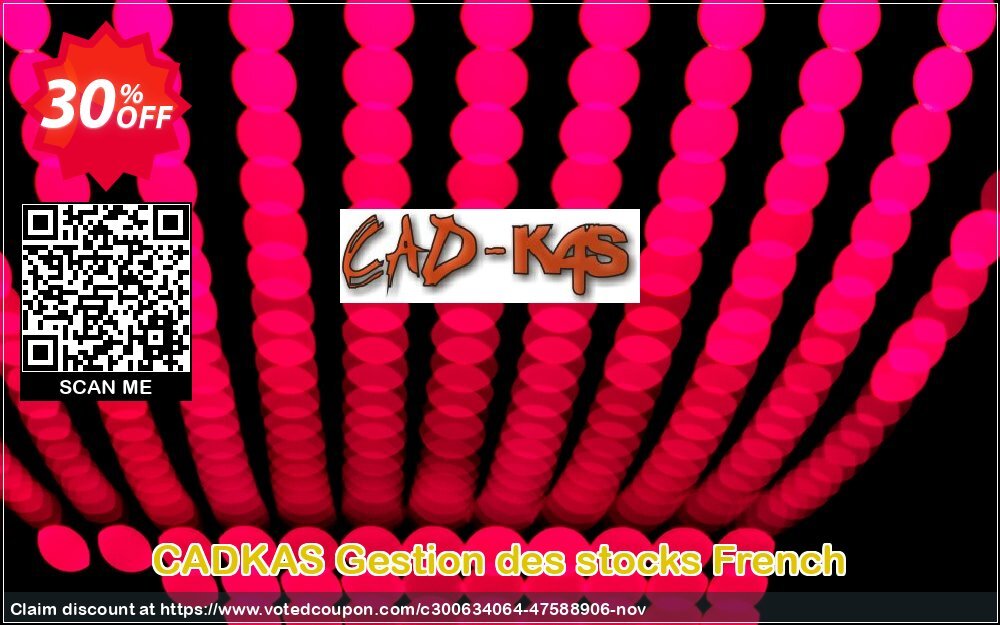 CADKAS Gestion des stocks French Coupon Code Mar 2025, 30% OFF - VotedCoupon