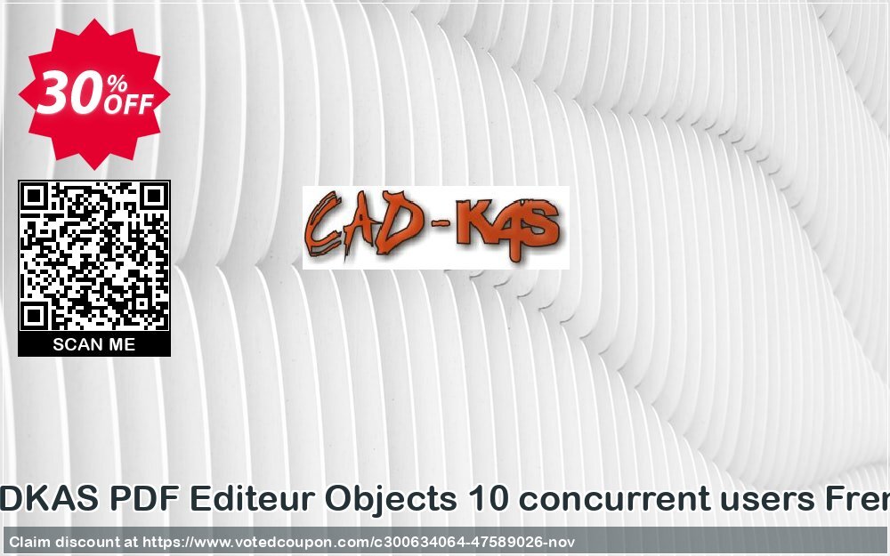 CADKAS PDF Editeur Objects 10 concurrent users French Coupon, discount PDF Editeur Objects 10 concurrent users French Marvelous discount code 2024. Promotion: Marvelous discount code of PDF Editeur Objects 10 concurrent users French 2024