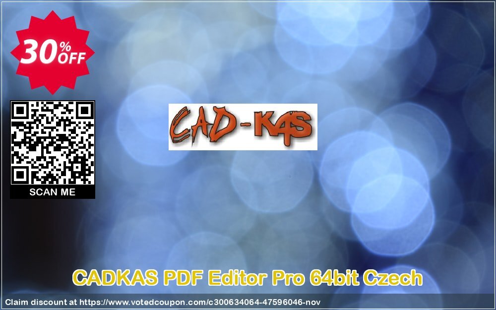 CADKAS PDF Editor Pro 64bit Czech Coupon Code Nov 2024, 30% OFF - VotedCoupon