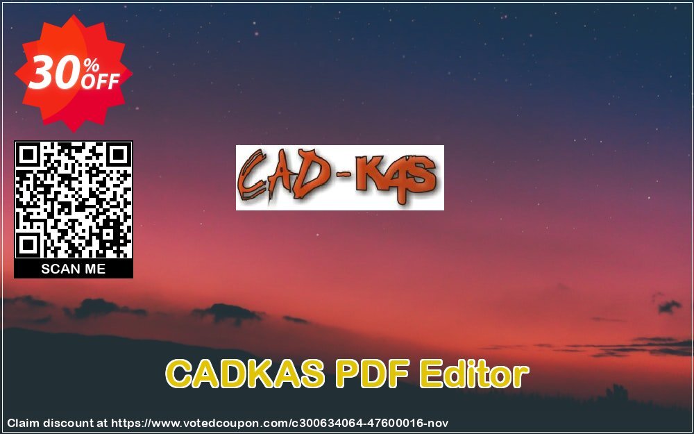 CADKAS PDF Editor Coupon Code Nov 2024, 30% OFF - VotedCoupon