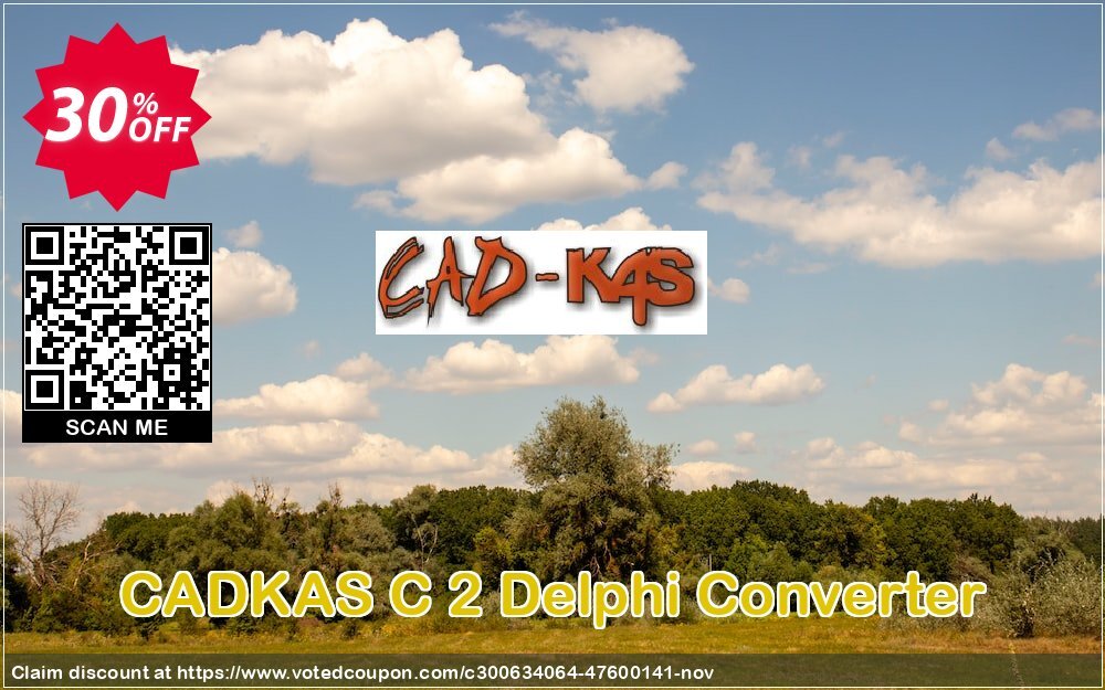 CADKAS C 2 Delphi Converter Coupon, discount C 2 Delphi Converter Best offer code 2024. Promotion: Best offer code of C 2 Delphi Converter 2024