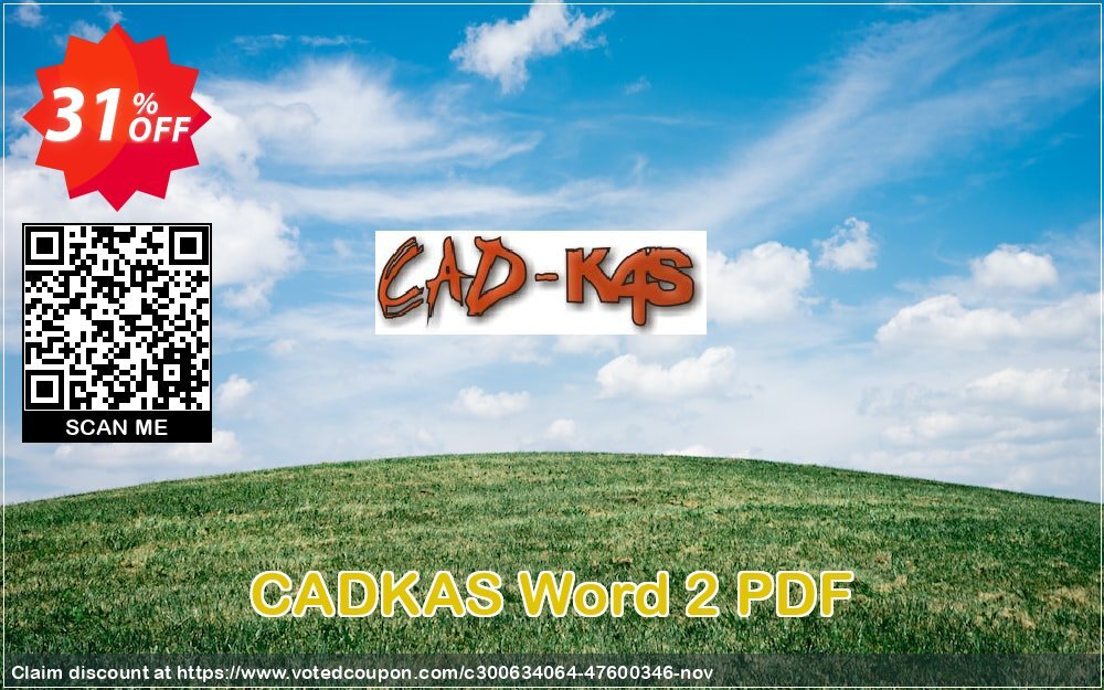 CADKAS Word 2 PDF Coupon, discount Word 2 PDF Amazing promo code 2024. Promotion: Amazing promo code of Word 2 PDF 2024