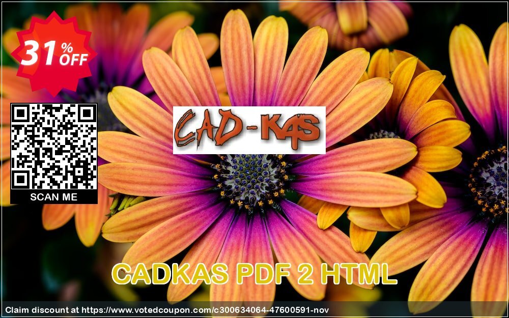 CADKAS PDF 2 HTML Coupon, discount PDF 2 HTML Formidable promo code 2024. Promotion: Formidable promo code of PDF 2 HTML 2024