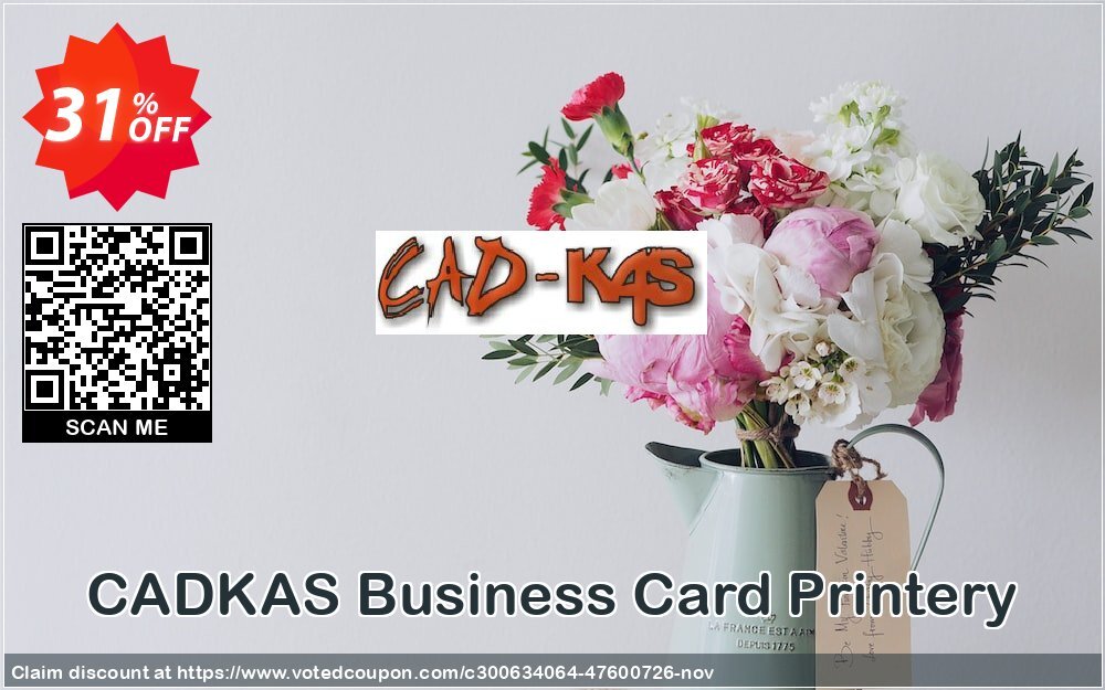 CADKAS Business Card Printery Coupon, discount Business Card Printery Imposing promotions code 2024. Promotion: Imposing promotions code of Business Card Printery 2024