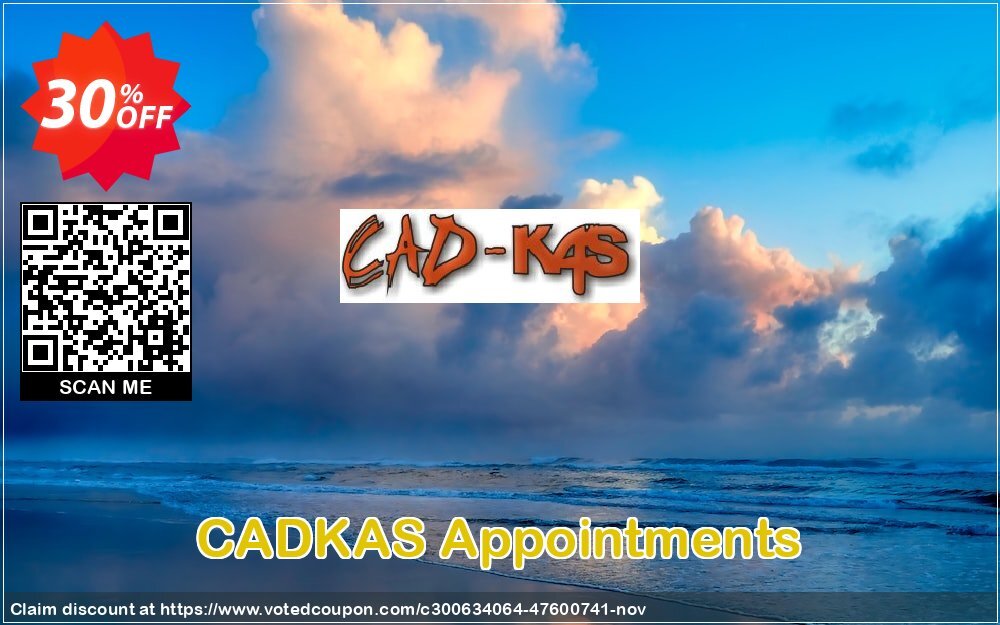 CADKAS Appointments Coupon Code Nov 2024, 30% OFF - VotedCoupon