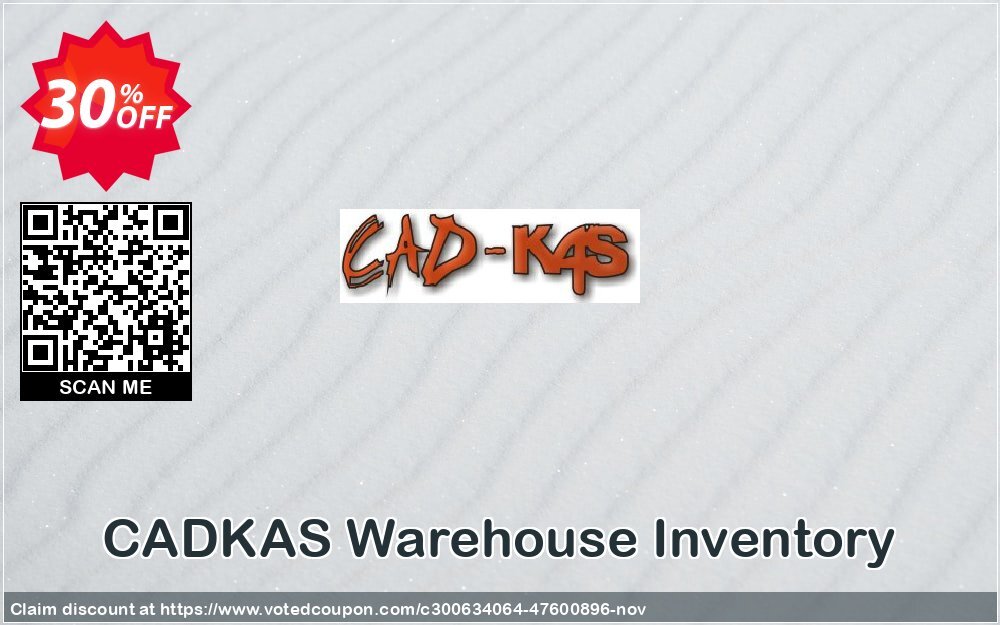 CADKAS Warehouse Inventory Coupon Code Nov 2024, 30% OFF - VotedCoupon