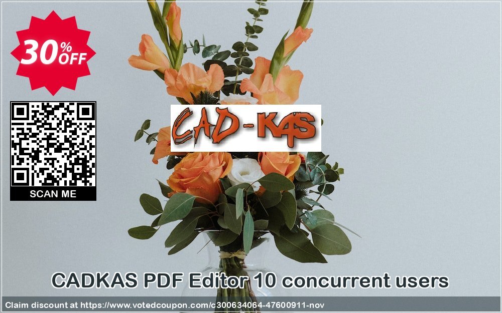 CADKAS PDF Editor 10 concurrent users Coupon, discount PDF Editor 10 concurrent users Stirring offer code 2024. Promotion: Stirring offer code of PDF Editor 10 concurrent users 2024